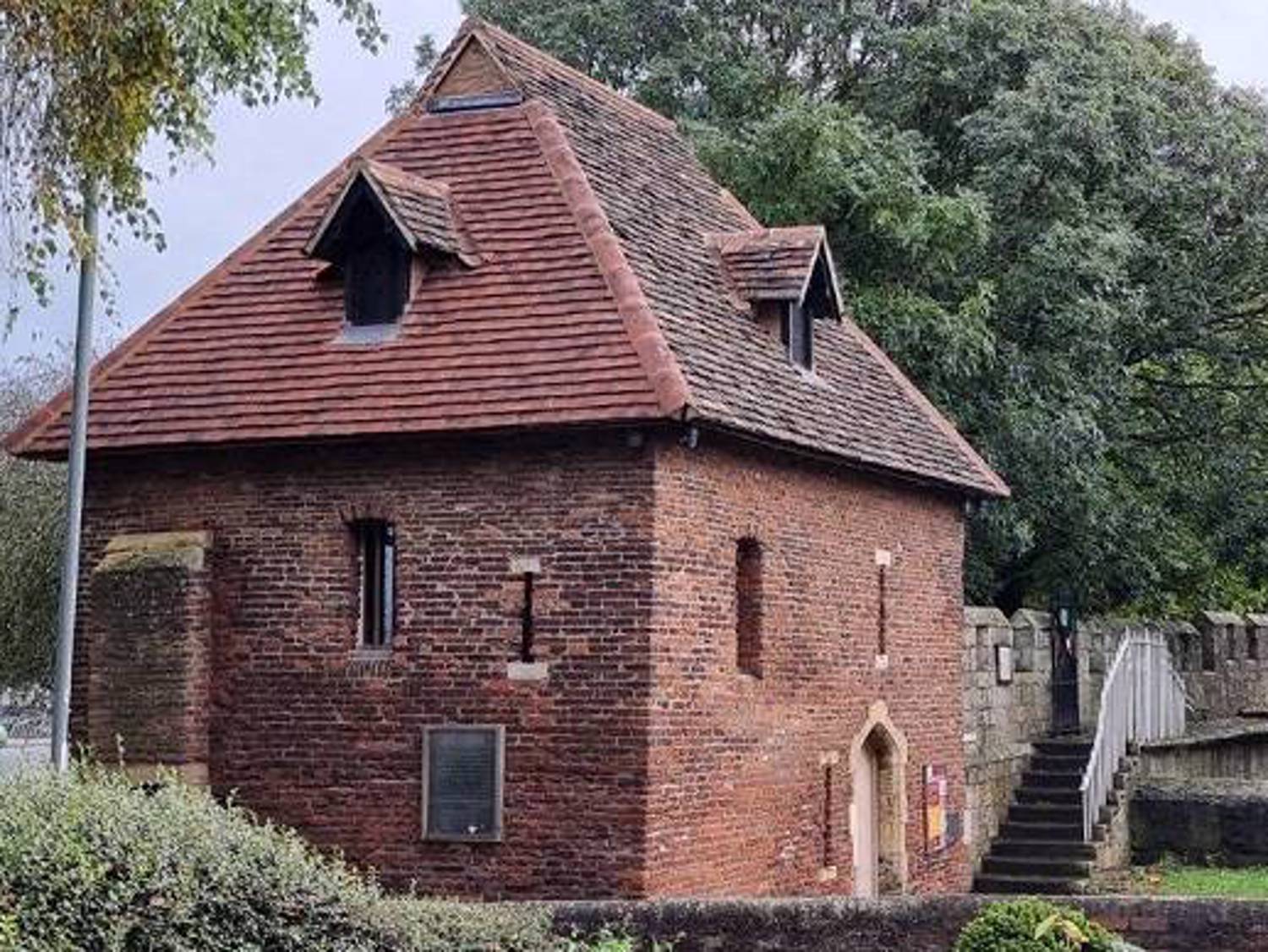 Red Tower gets a new roof!